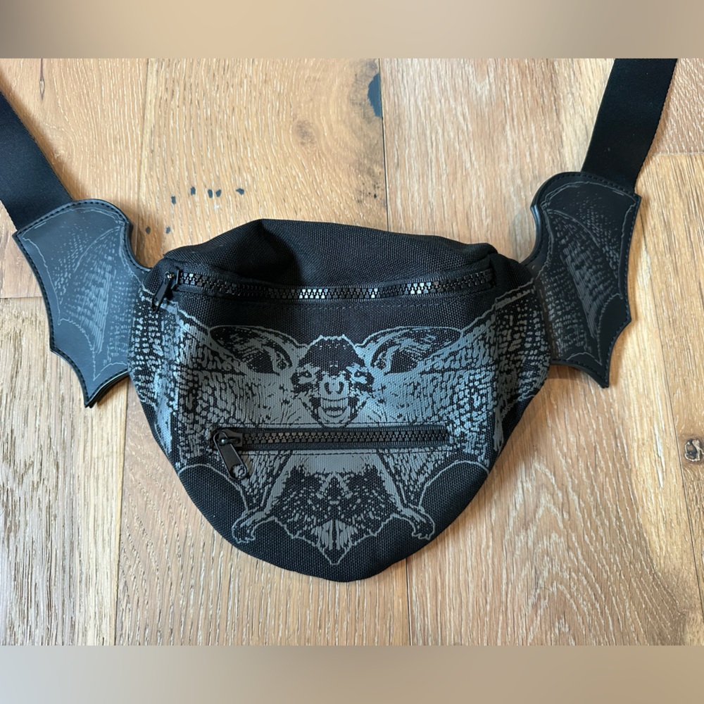 Kreepsville Black Bat Fanny pack.